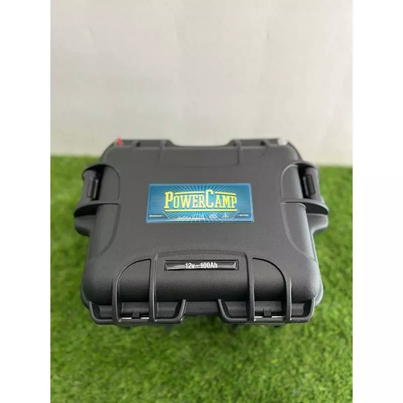 BATTERIE LITHIUM POWERCAMP LIFEPO4 12V100AH + CHARGEUR 10A 4 BATTERIE LITHIUM POWERCAMP LIFEPO4 12V100AH + CHARGEUR 10A – Bild 2