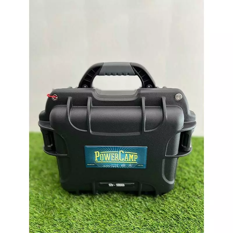 BATTERIE LITHIUM POWERCAMP LIFEPO4 12V100AH + CHARGEUR 10A 3 BATTERIE LITHIUM POWERCAMP LIFEPO4 12V100AH + CHARGEUR 10A