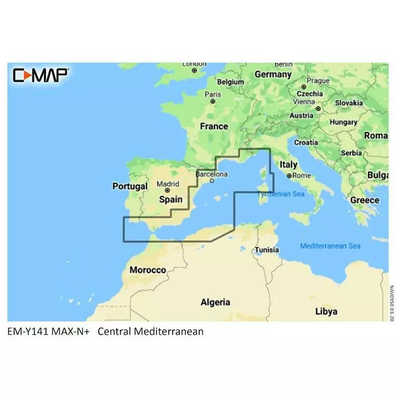 CARTOGRAPHIE C-MAP WEST MEDITERRANEAN-MAX-N+ - EUROPEAN - LOCAL MEDITERRANEE M-EM-Y141-MS 3 CARTOGRAPHIE C-MAP WEST MEDITERRANEAN-MAX-N+ - EUROPEAN - LOCAL MEDITERRANEE M-EM-Y141-MS