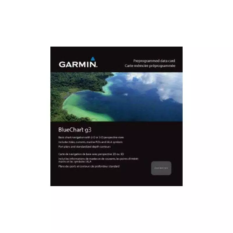 KARTOGRAFIE GARMIN BLUECHART G3 REGULAR 3 KARTOGRAFIE GARMIN BLUECHART G3 REGULAR