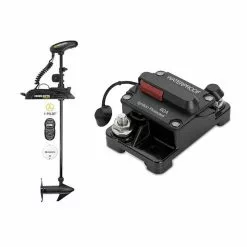 PACK MOTEUR ELECTRIQUE MINN KOTA TERROVA BT I PILOT 55LBS ET DISJONCTEUR ETANCHE 60A