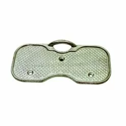 STUHLSCHUTZ ALUMINIUM ANODISIERT PLASTIMO